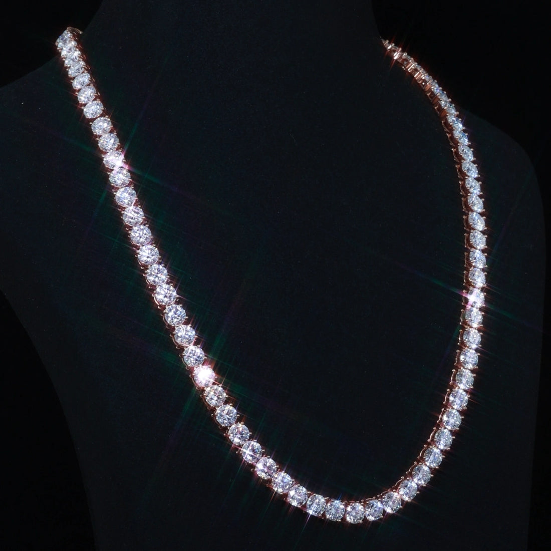 6mm Tennis Chain | 925 silver | Moissanite